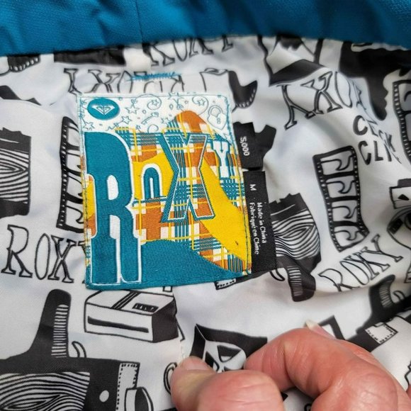 Roxy snowboard pants dark Teal size medium - Picture 3 of 9